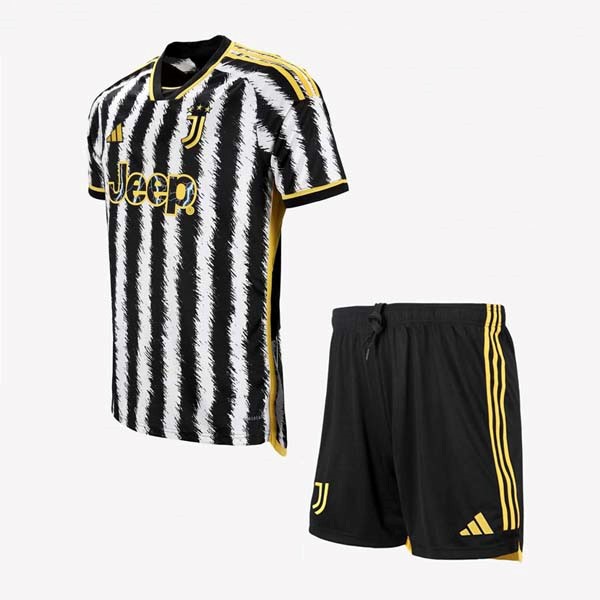 Camiseta Juventus Replica Primera Ropa Niños 2023/24